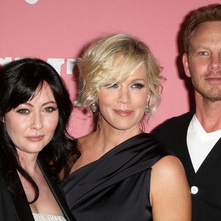 Shannen Doherty, Jennie Garth, Ian Ziering in Jennie Garth's 40th Birthday Celebration and Premiere Party for Jennie Garth: A Little Bit Country
