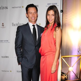 Jeffrey Donovan, Michelle Woods in The Blacks Annual Gala