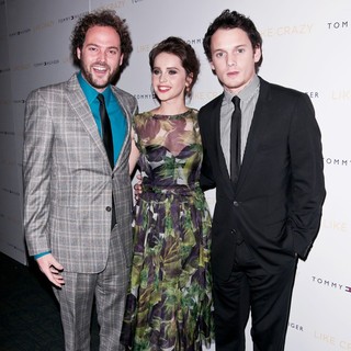 Drake Doremus, Felicity Jones, Anton Yelchin in The New York Premiere of Like Crazy