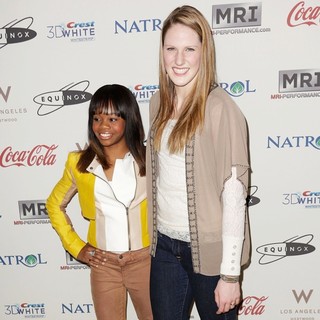 Gabrielle Douglas, Missy Franklin in Gold Meets Golden Event