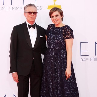 Carroll Dunham, Lena Dunham in 64th Annual Primetime Emmy Awards - Arrivals