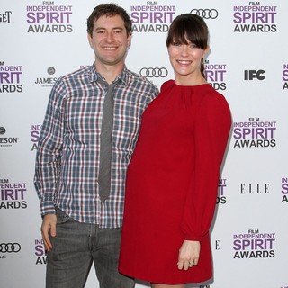 Mark Duplass, Katie Aselton in 27th Annual Independent Spirit Awards - Arrivals