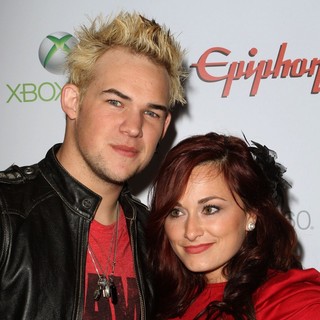 James Durbin, Heidi Lowe in 2012 Revolver Golden Gods Awards Show