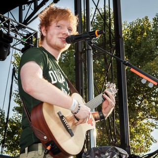 Ed Sheeran in Ed Sheeran Performs Live at Bite of Las Vegas