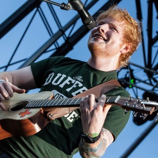 Ed Sheeran in Ed Sheeran Performs Live at Bite of Las Vegas