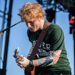 Ed Sheeran in Ed Sheeran Performs Live at Bite of Las Vegas