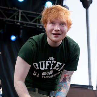 Ed Sheeran in Ed Sheeran Performs Live at Bite of Las Vegas