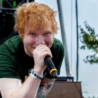 Ed Sheeran in Ed Sheeran Performs Live at Bite of Las Vegas