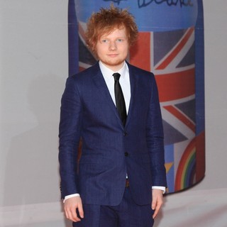 Ed Sheeran in The BRIT Awards 2012 - Arrivals