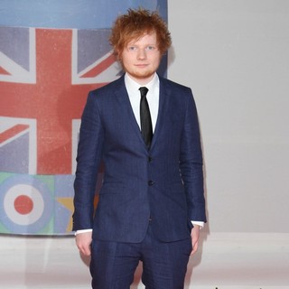 Ed Sheeran in The BRIT Awards 2012 - Arrivals