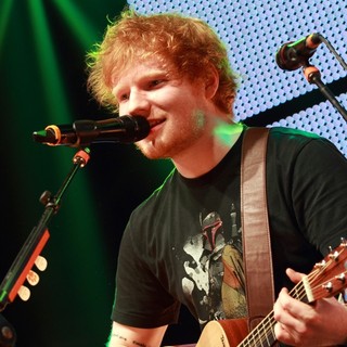 Ed Sheeran Performing at The Festival Hall