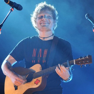 Ed Sheeran in Ed Sheeran Performs Live for The First of His Three Sold Out Shows This Weekend