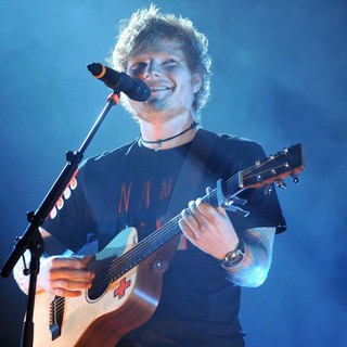 Ed Sheeran in Ed Sheeran Performs Live for The First of His Three Sold Out Shows This Weekend