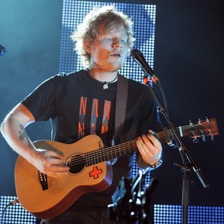 Ed Sheeran in Ed Sheeran Performs Live for The First of His Three Sold Out Shows This Weekend