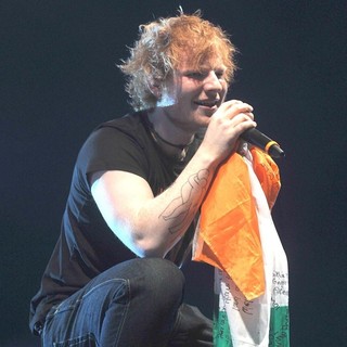 Ed Sheeran in Ed Sheeran Performs Live for The First of His Three Sold Out Shows This Weekend