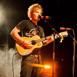 Ed Sheeran in Ed Sheeran Performs Live at Rock City