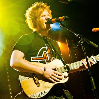Ed Sheeran in Ed Sheeran Performs Live at Rock City