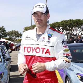 Eddie Cibrian in The 36th Annual Toyota Pro-Celebrity Race - Press Practice Day