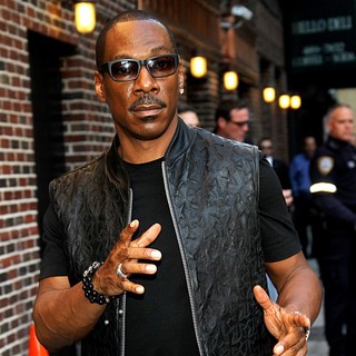 Eddie Murphy in The Late Show with David Letterman - Arrivals