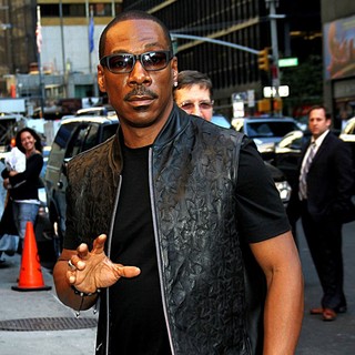 Eddie Murphy in The Late Show with David Letterman - Arrivals
