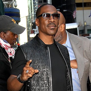 Eddie Murphy in The Late Show with David Letterman - Arrivals