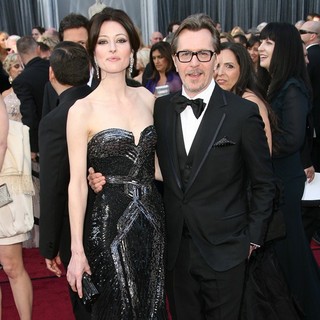 Alexandra Edenborough, Gary Oldman in 84th Annual Academy Awards - Arrivals