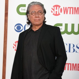Edward James Olmos in CBS, The CW and Showtime TCA Party