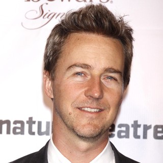 Edward Norton in The Pershing Square Signature Center Opening Gala Celebration - Arrivals