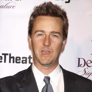 Edward Norton in The Pershing Square Signature Center Opening Gala Celebration - Arrivals