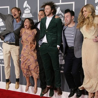 Edward Sharpe & The Magnetic Zeros in 55th Annual GRAMMY Awards - Arrivals - edward-sharpe-and-the-magnetic-zeros-55th-annual-grammy-awards-02