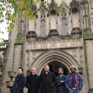 Elbow Outside Manchester Cathedral