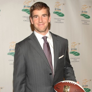 Eli Manning in The Fifth Annual Tom Coughlin Jay Fund Foundation Fundraising Event