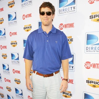 Eli Manning in The Fourth Annual DIRECTV Celebrity Beach Bowl