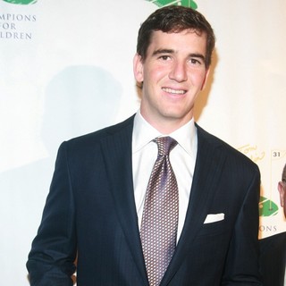 Eli Manning in The Seventh Annual Tom Coughlin Jay Fund Foundation Champions for Children Gala - Arrivals