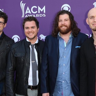 Eli Young Band in 48th Annual ACM Awards - Arrivals