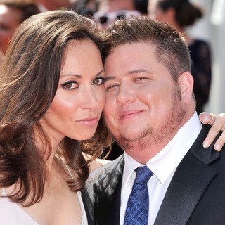 Jennifer Elia, Chaz Bono in 2011 Primetime Creative Arts Emmy Awards - Arrivals