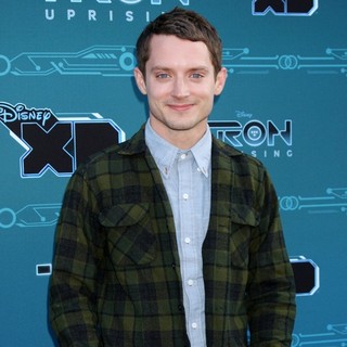 Elijah Wood in Disney XD's TRON: Uprising Press Event and Reception