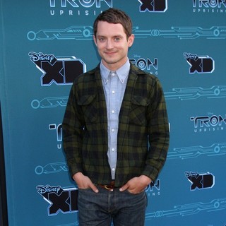 Elijah Wood in Disney XD's TRON: Uprising Press Event and Reception