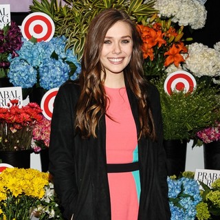 Elizabeth Olsen in Prabal Gurung for Target Launch Event - Arrivals