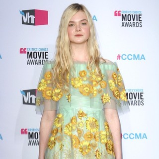 Elle Fanning in 17th Annual Critic's Choice Movie Awards - Arrivals