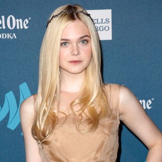 Elle Fanning in 24th Annual GLAAD Media Awards - Arrivals