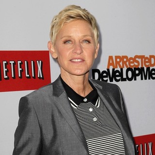 Ellen DeGeneres in Netflix's Los Angeles Premiere of Season 4 of Arrested Development