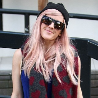 Ellie Goulding in Ellie Goulding at The ITV Studios