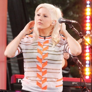 Ellie Goulding in Ellie Goulding Performs Live as Part of Good Morning America's Summer Concert Series