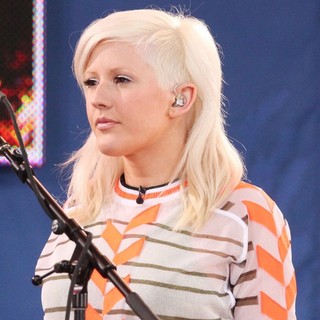 Ellie Goulding in Ellie Goulding Performs Live as Part of Good Morning America's Summer Concert Series