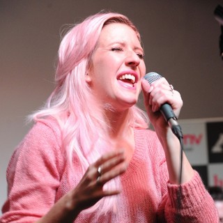 Ellie Goulding in Ellie Goulding Promotes and Signs Copies of Her Album Halcyon
