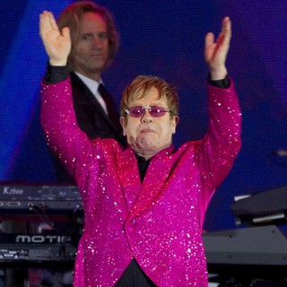 Elton John in The Diamond Jubilee Concert