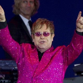 Elton John in The Diamond Jubilee Concert