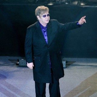 Elton John in Elton John Performing at The Auditorio Nacional