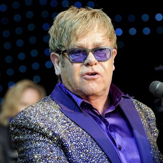 Elton John Performing at Tussling Castle
